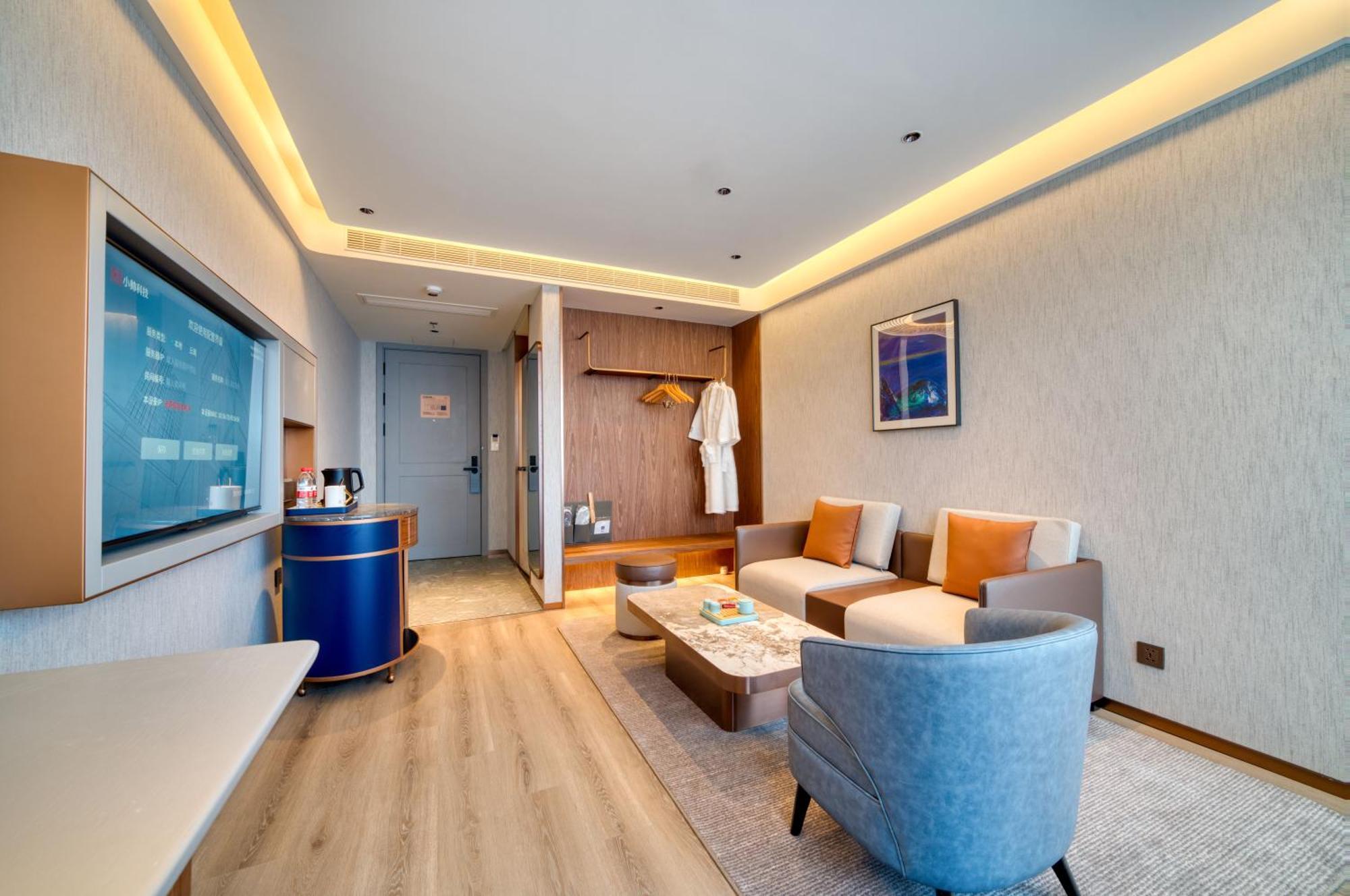 Hangzhou Xiaoshan Airport Lanou International Hotel Bagian luar foto