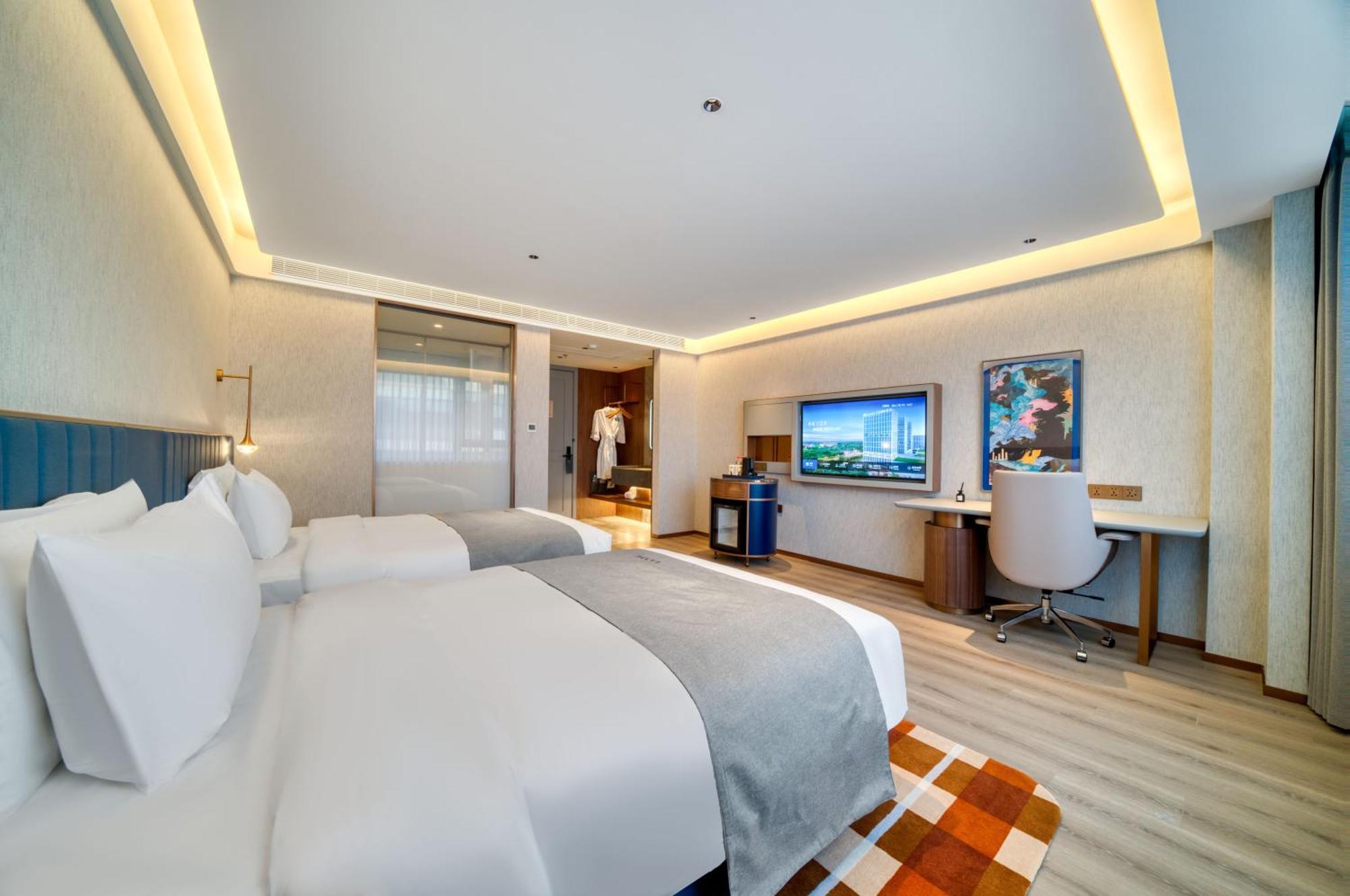 Hangzhou Xiaoshan Airport Lanou International Hotel Bagian luar foto